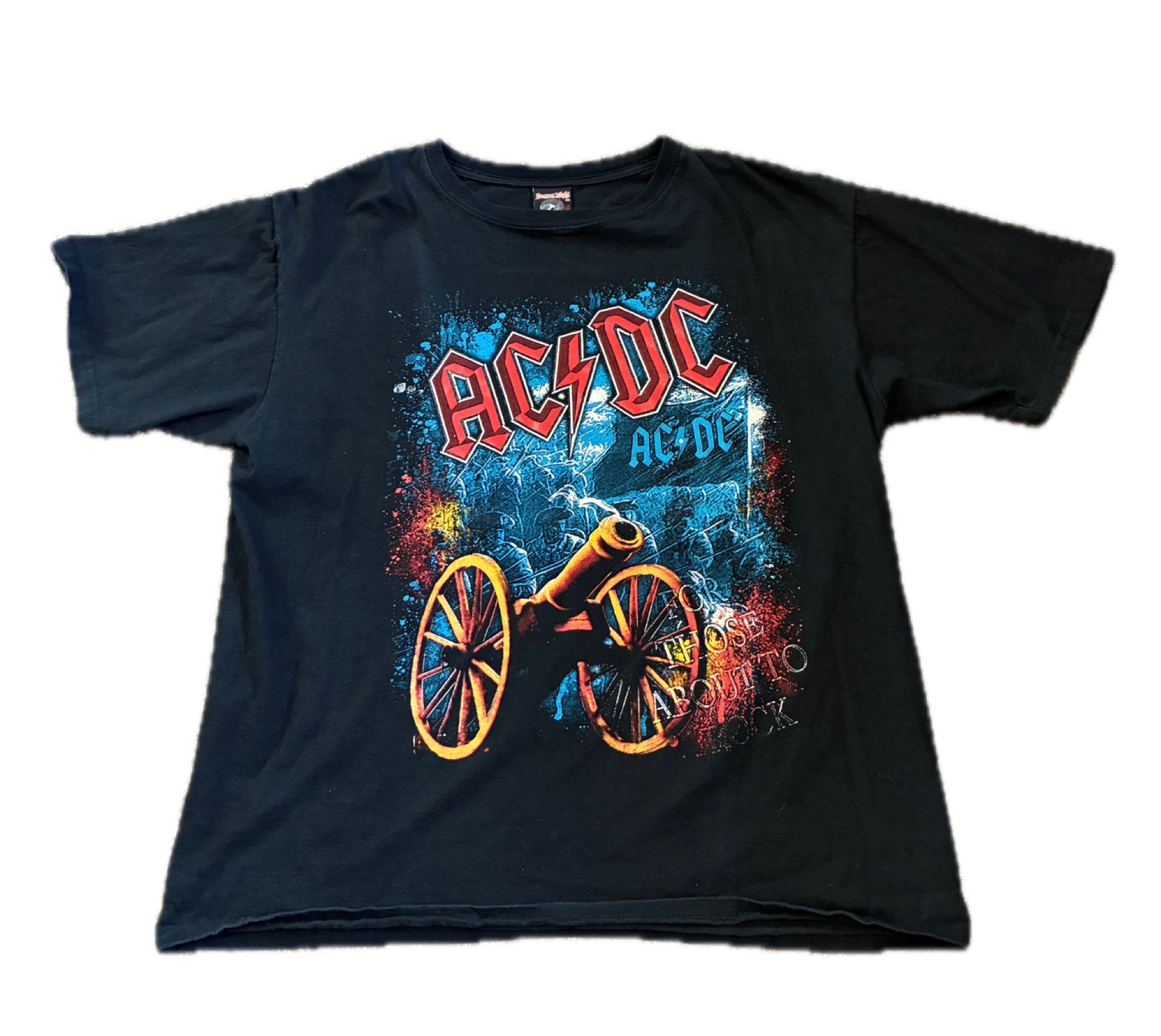 Vintage AC/DC Mexican Boot Tee - L