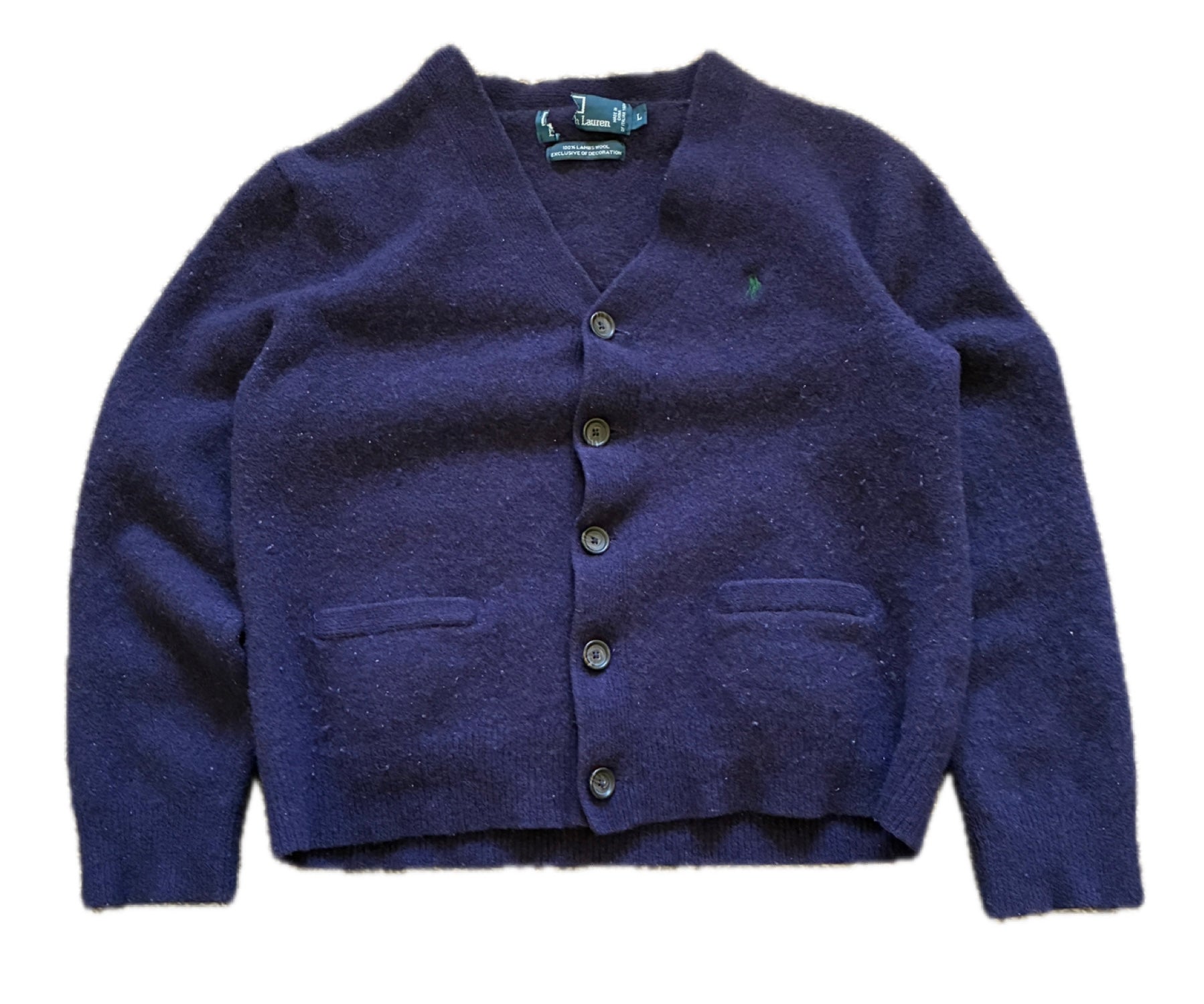 Vintage 1990s Polo Ralph Lauren Wool Sweater - L