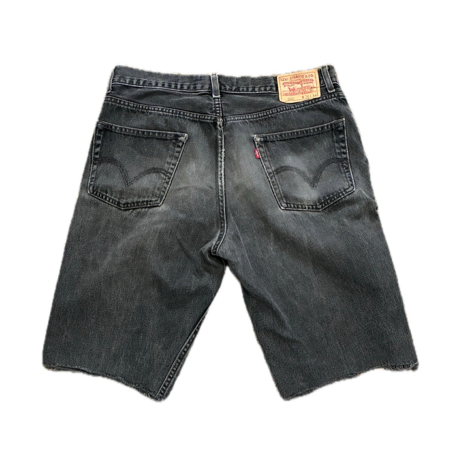 2000s Thrashed Levi’s Jorts - 36