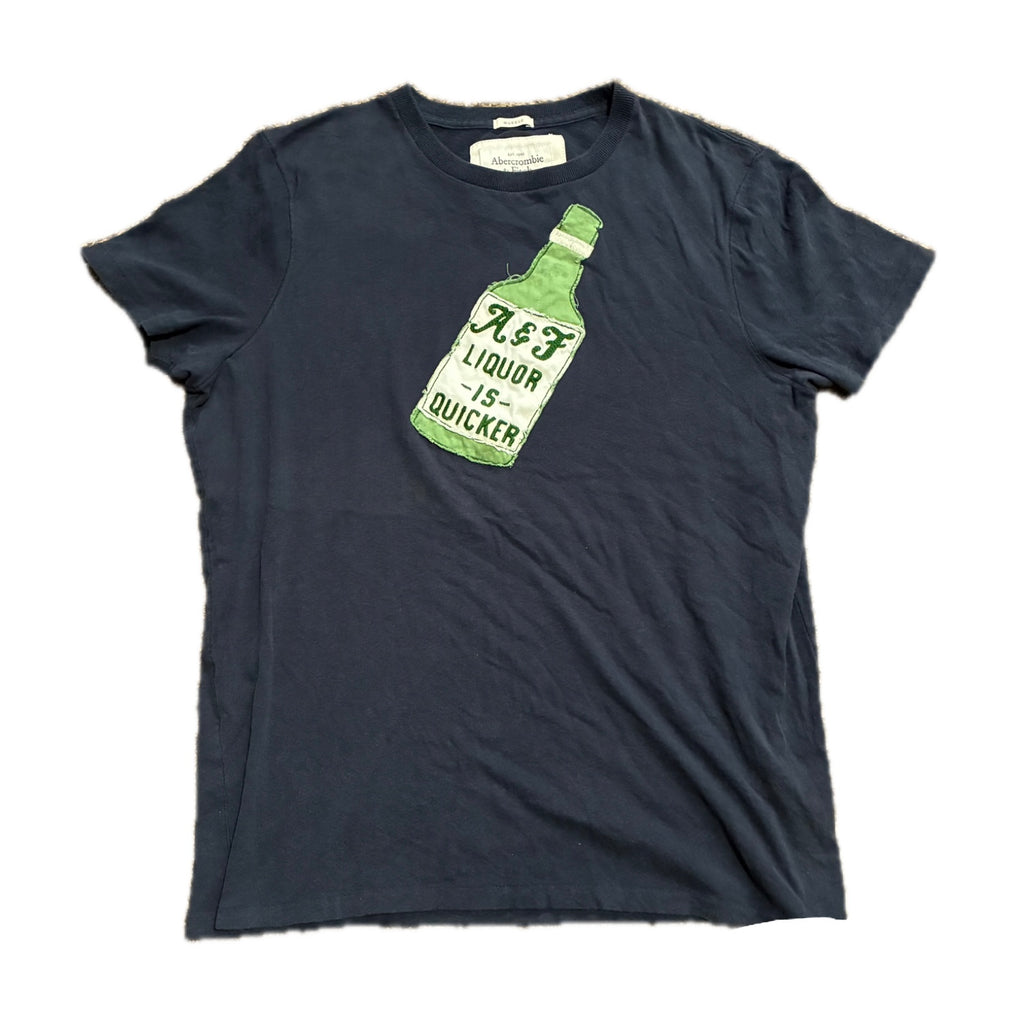 Vintage 2000s Abercrombie & Fitch Liquor Tee - XL