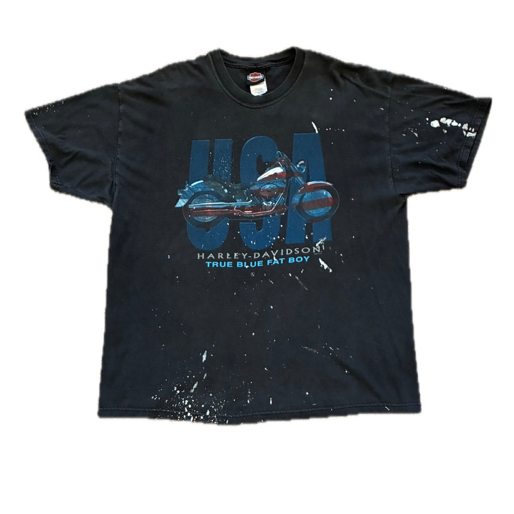 Vintage 2001 Harley Davidson USA Tee - XL