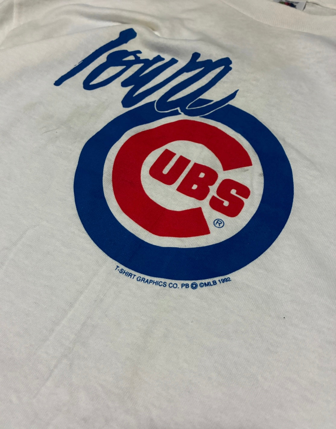 Vintage 1992 MLB Iowa Cubs Tee - XL