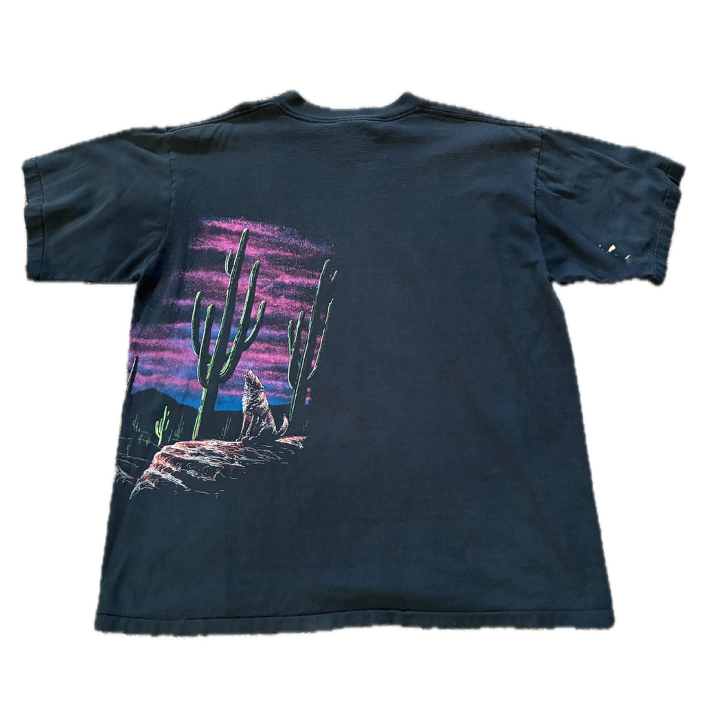 Vintage Wolf Nature AOP Tee - XL