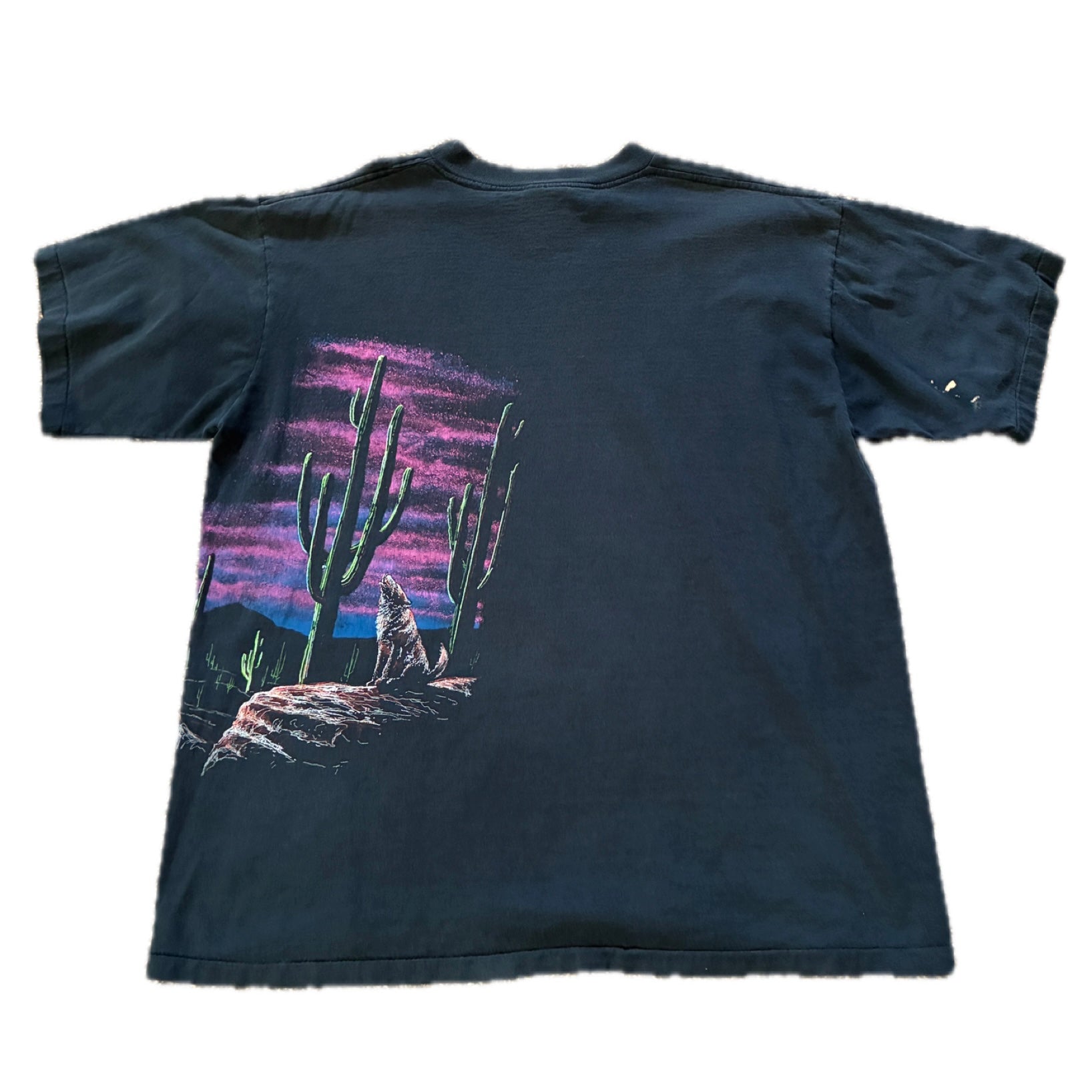 Vintage Wolf Nature AOP Tee - XL