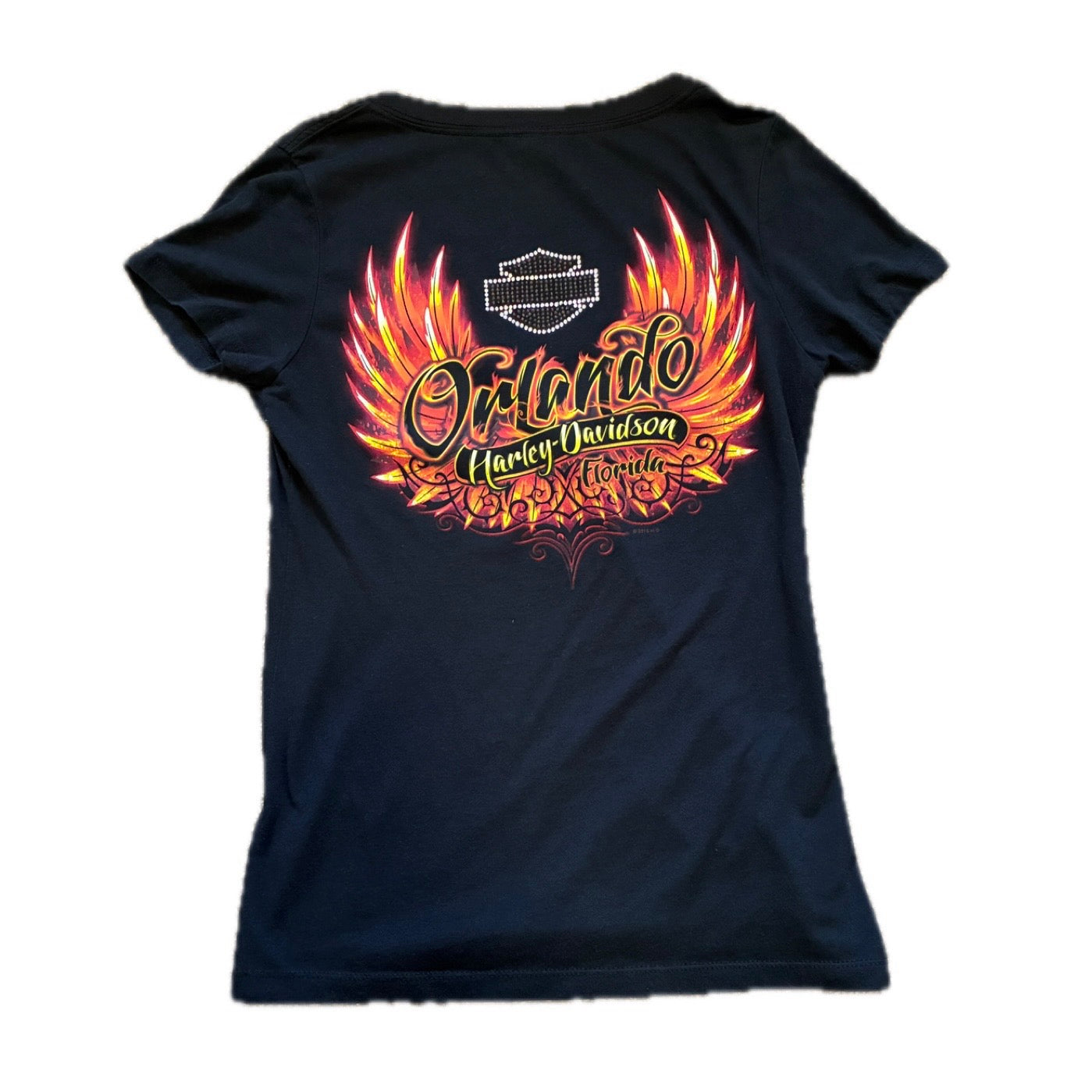 2015 Harley Davidson Flame Phoenix Orlando Top - L