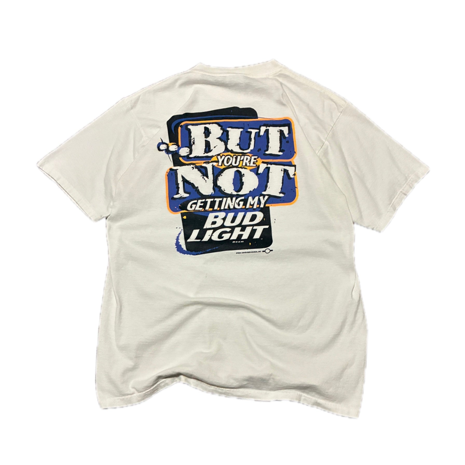 Vintage 1996 Bud Light Promo Tee - L