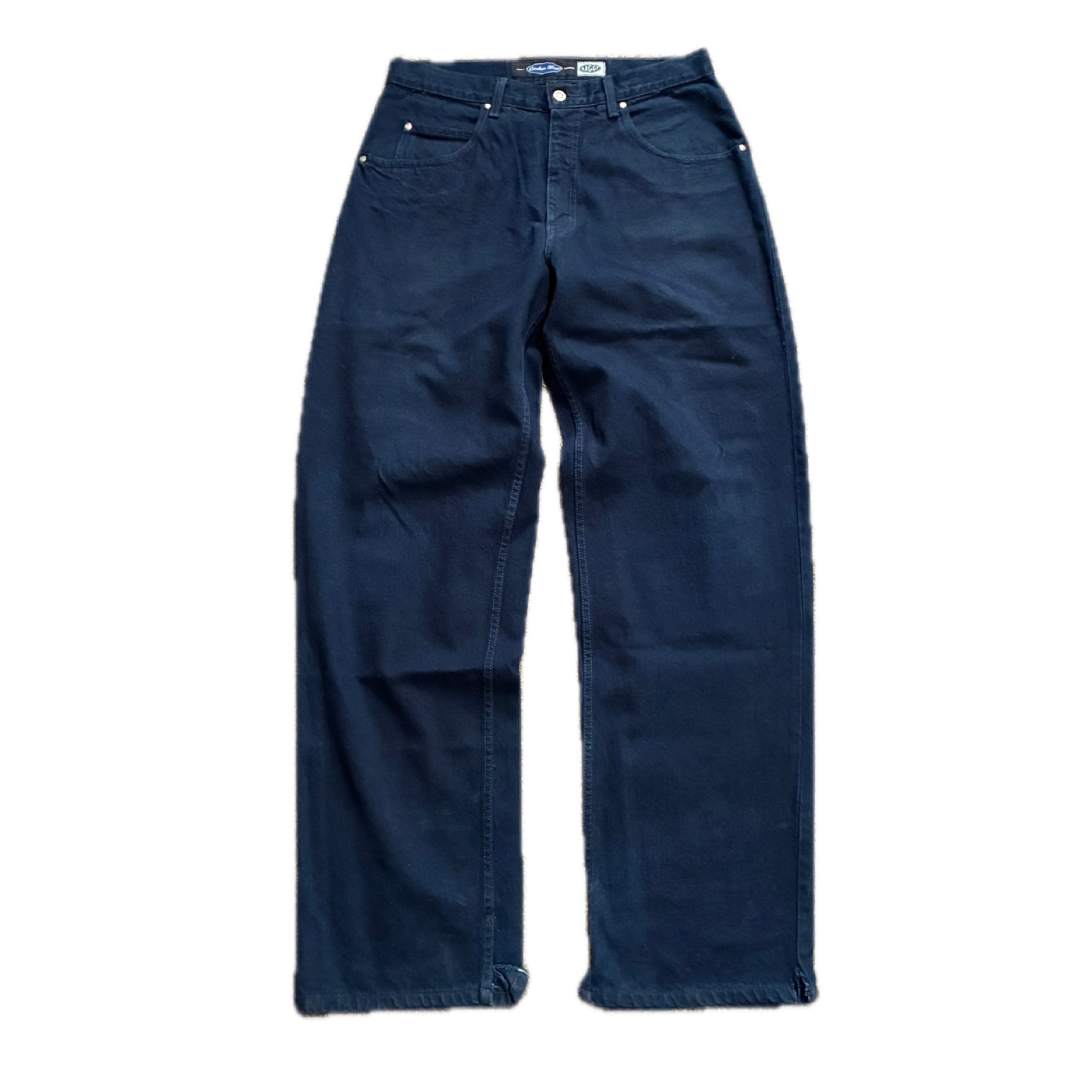 Vintage 2000s Anchor Blue Baggy Pants - 34
