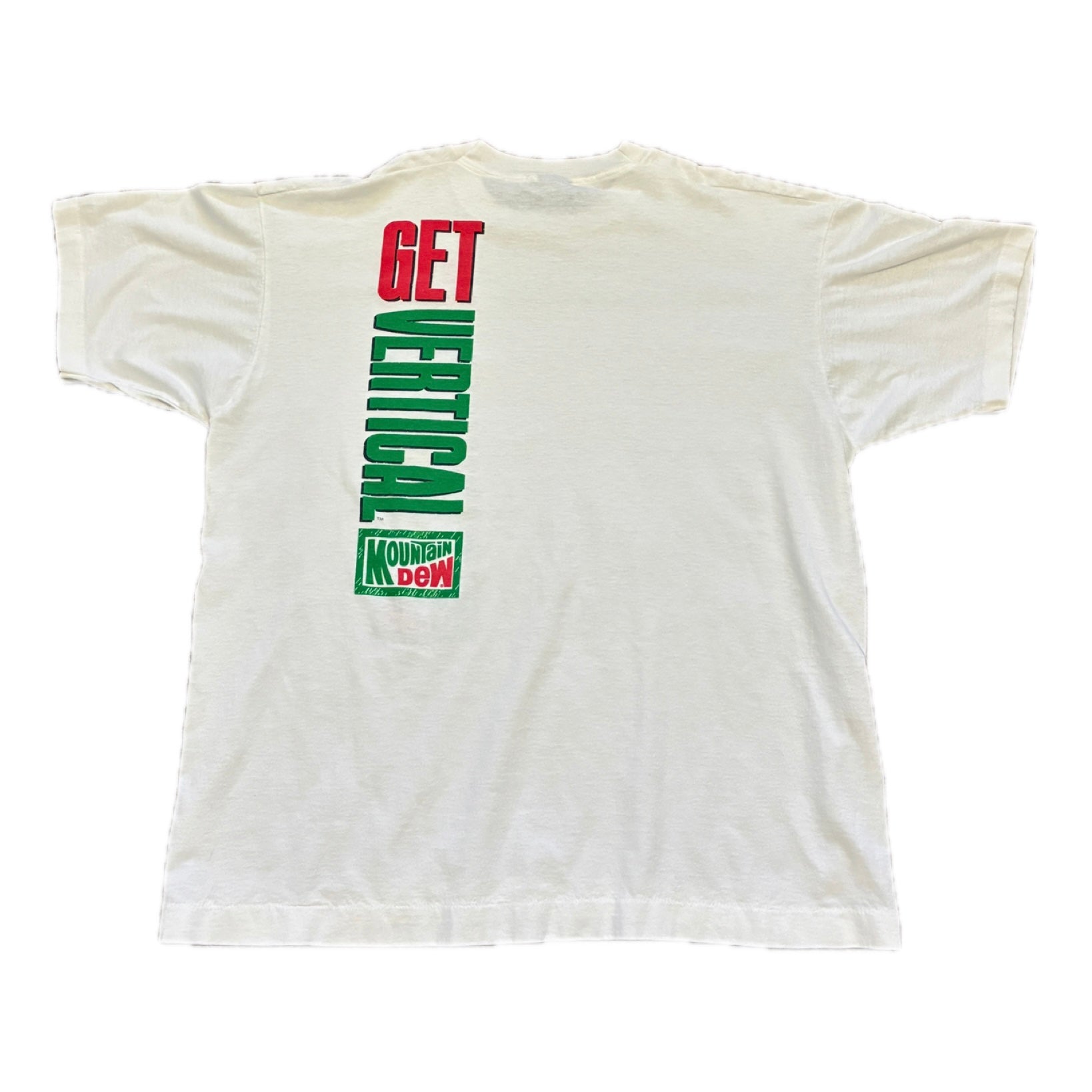 Vintage 1990s Mountain Dew Promo Tee - XL
