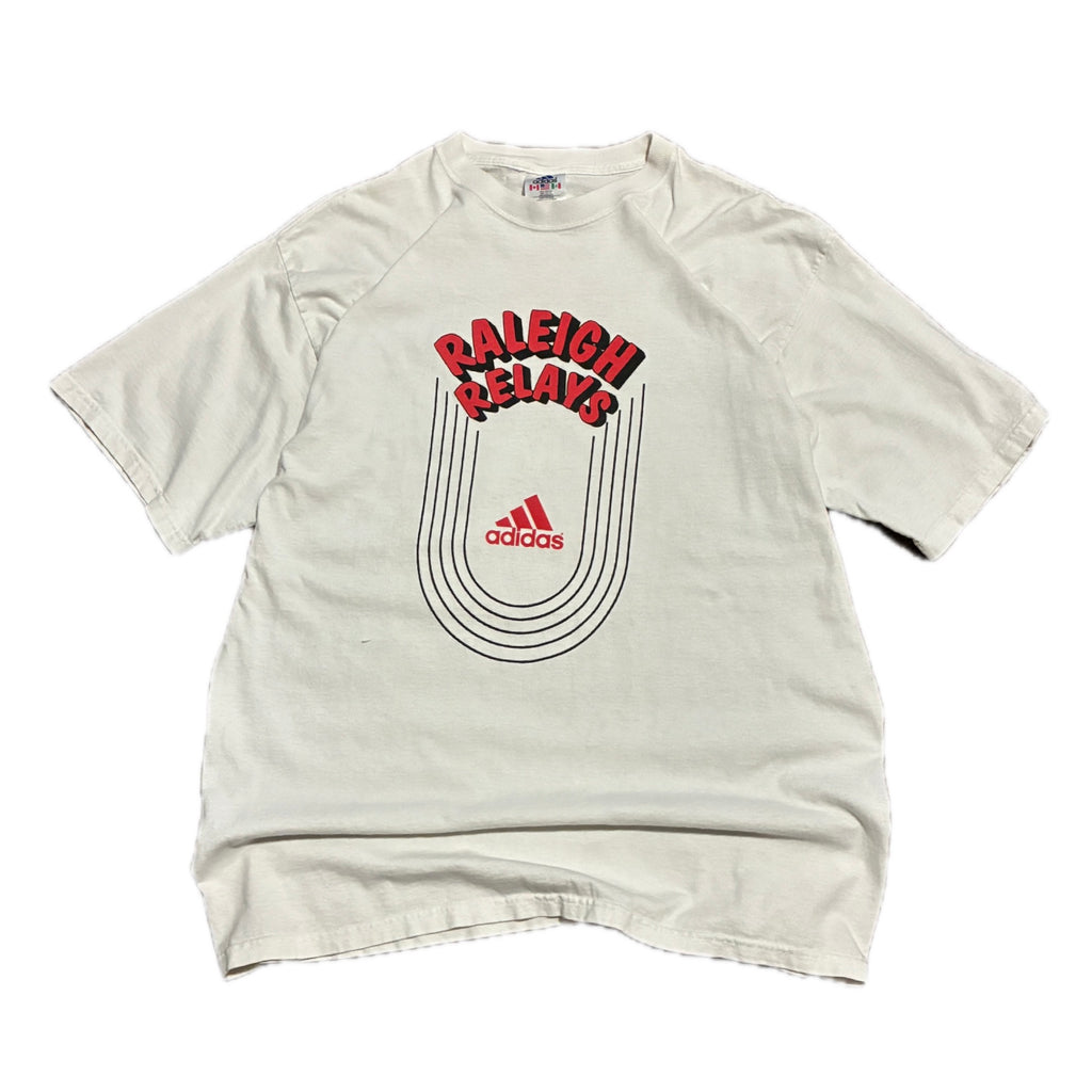 Vintage 1990s Adidas Track Tee - L
