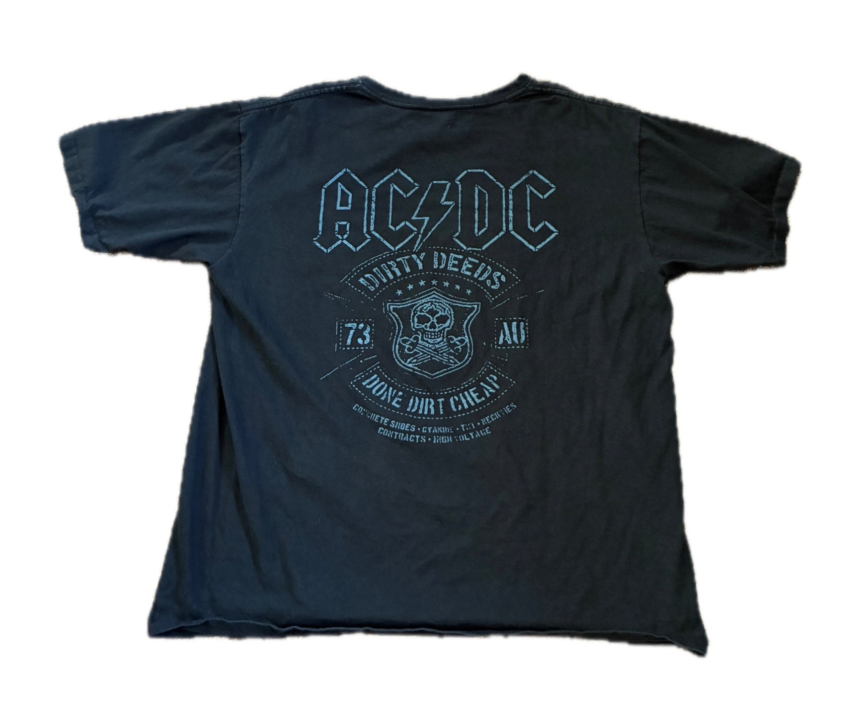 Vintage AC/DC Mexican Boot Tee - L