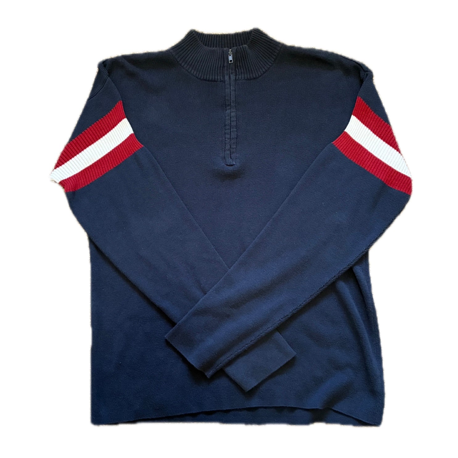 2000s Illig Quarter Zip-Up Sweater - L