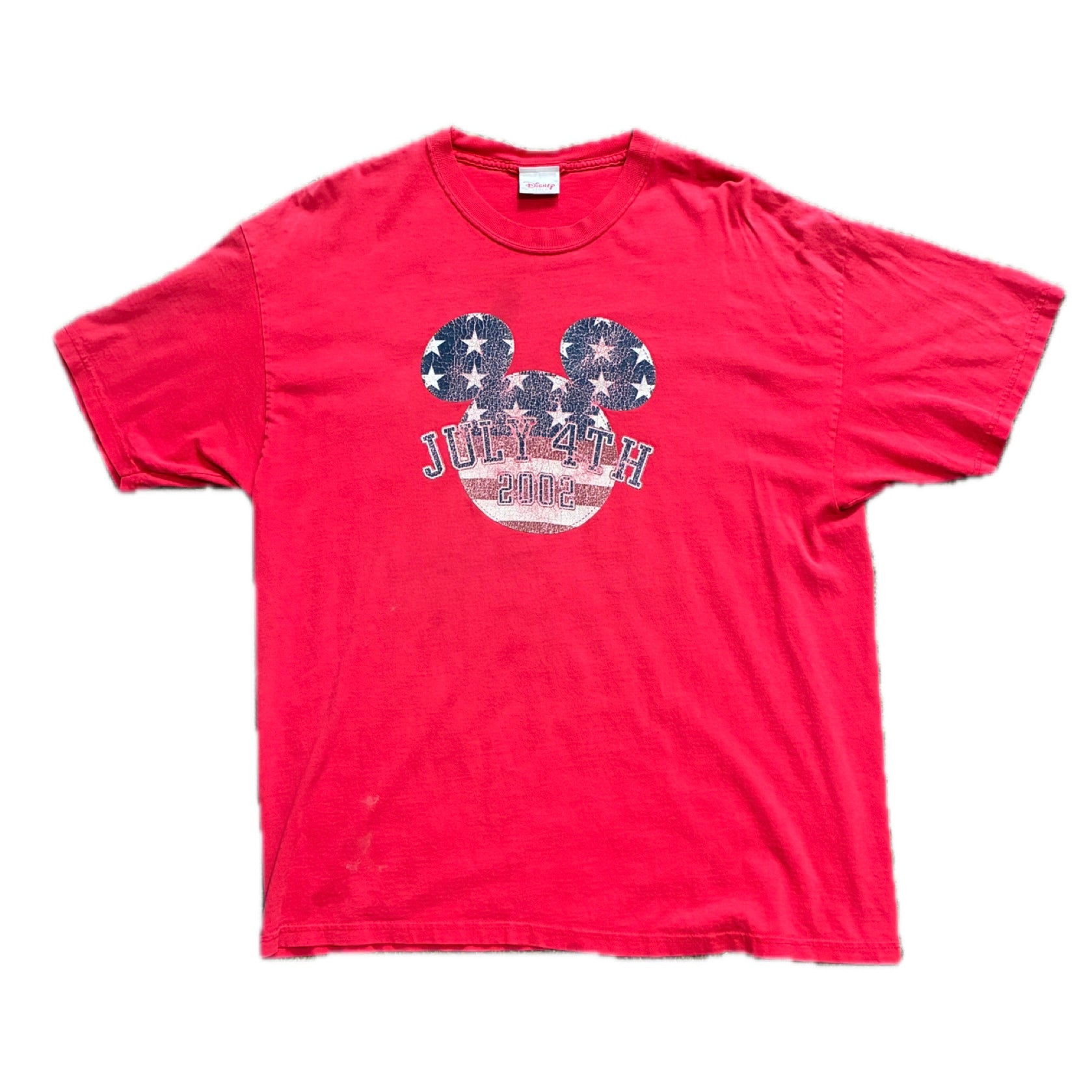 Vintage 2002 Disney July 4th Tee - L