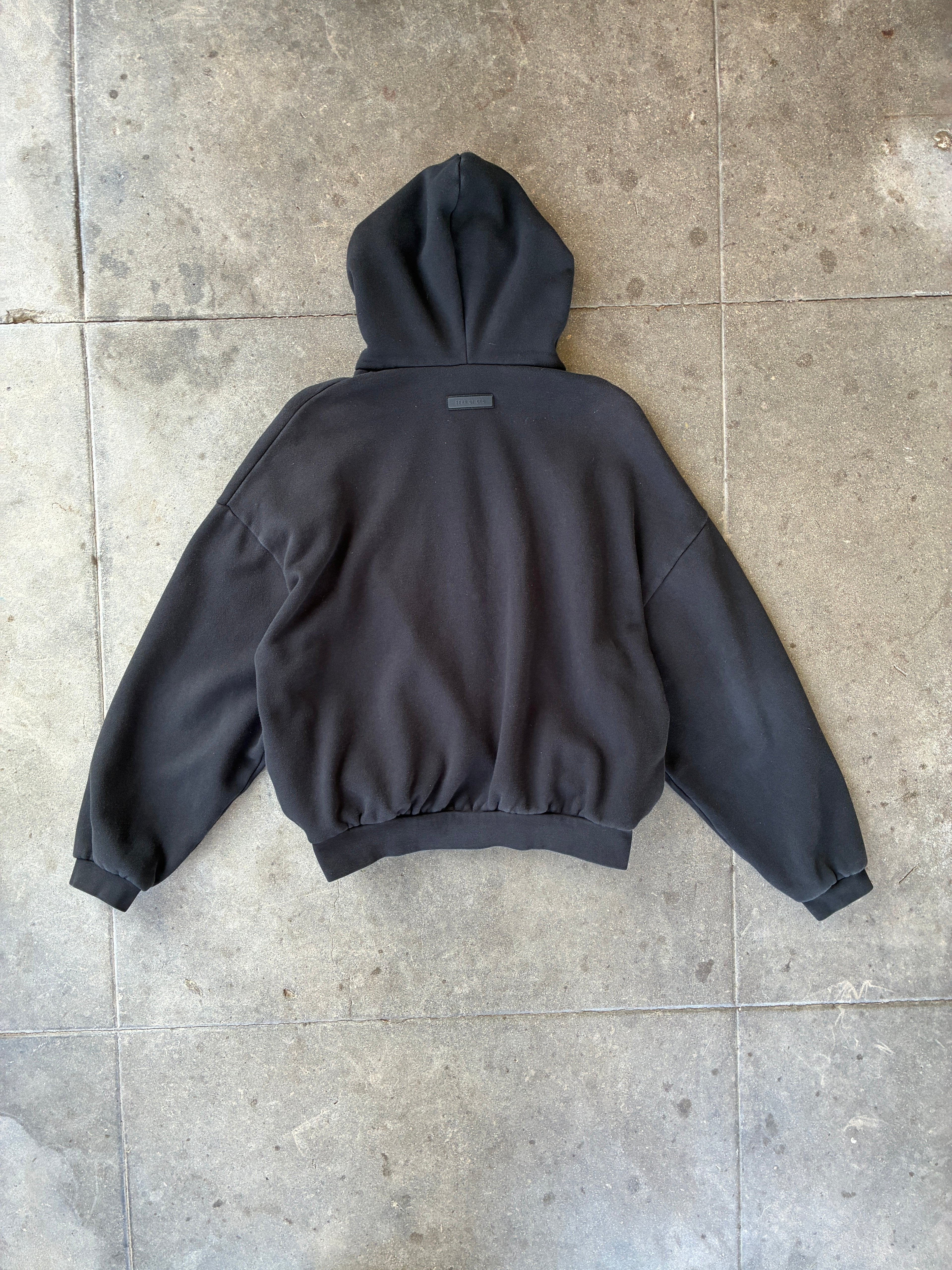 Essentials Cropped Fit Hoodie - S