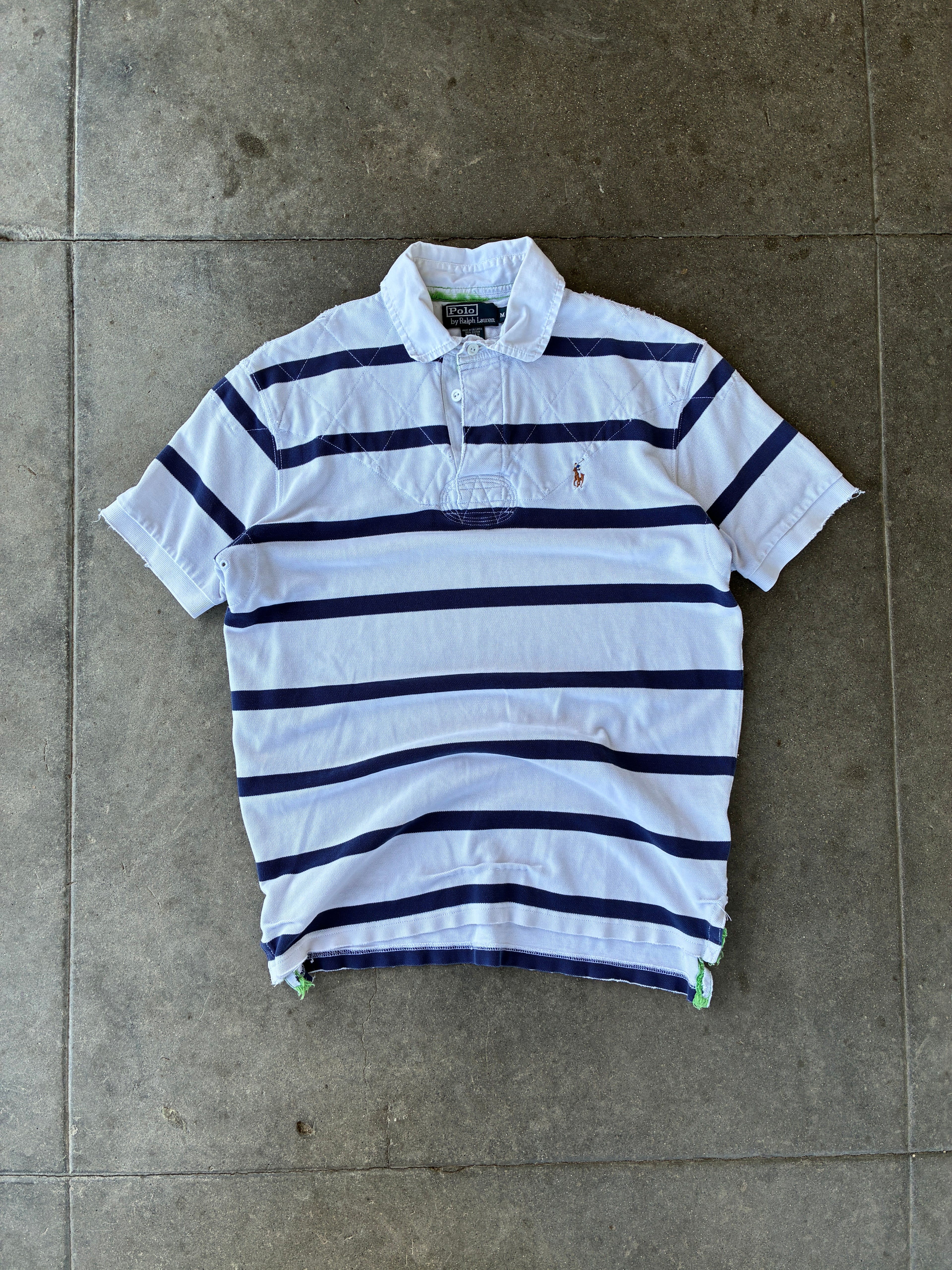 ‘90s Polo RL Striped Polo - M