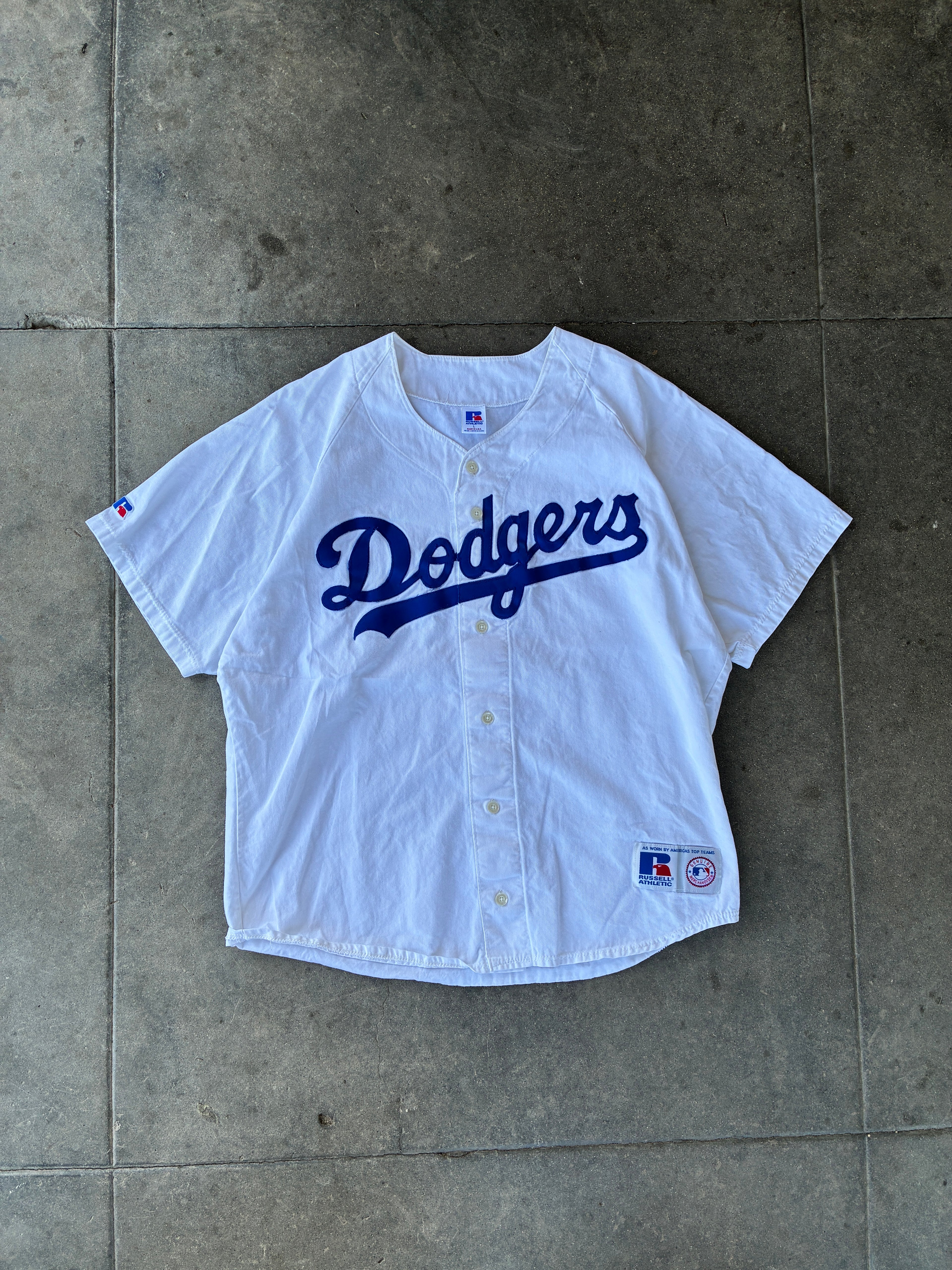 ‘90s Russell Athletic Dodgers Jersey - L