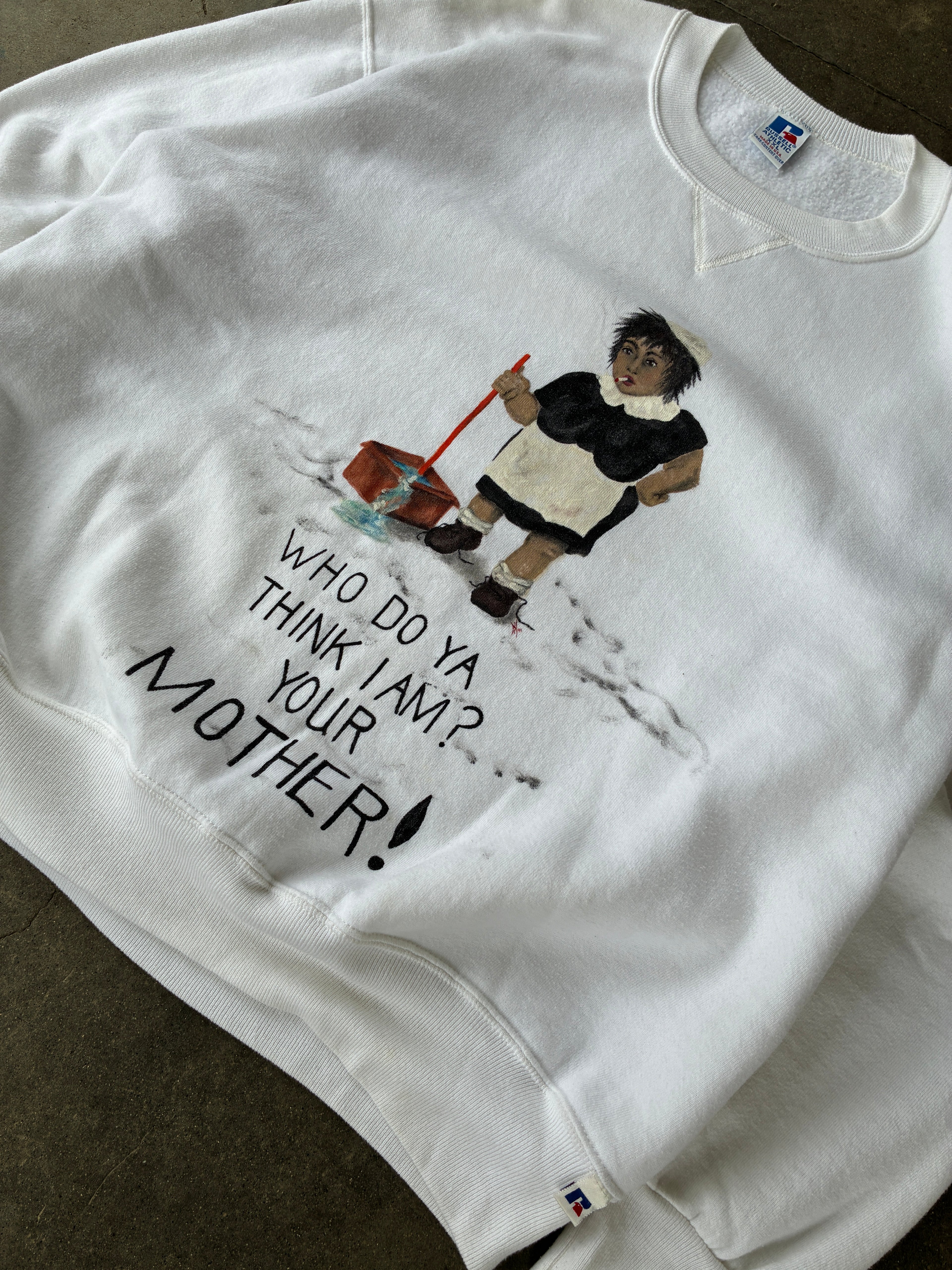 ‘90s Russell Athletic “Your Mother!” Crewneck - 2XL