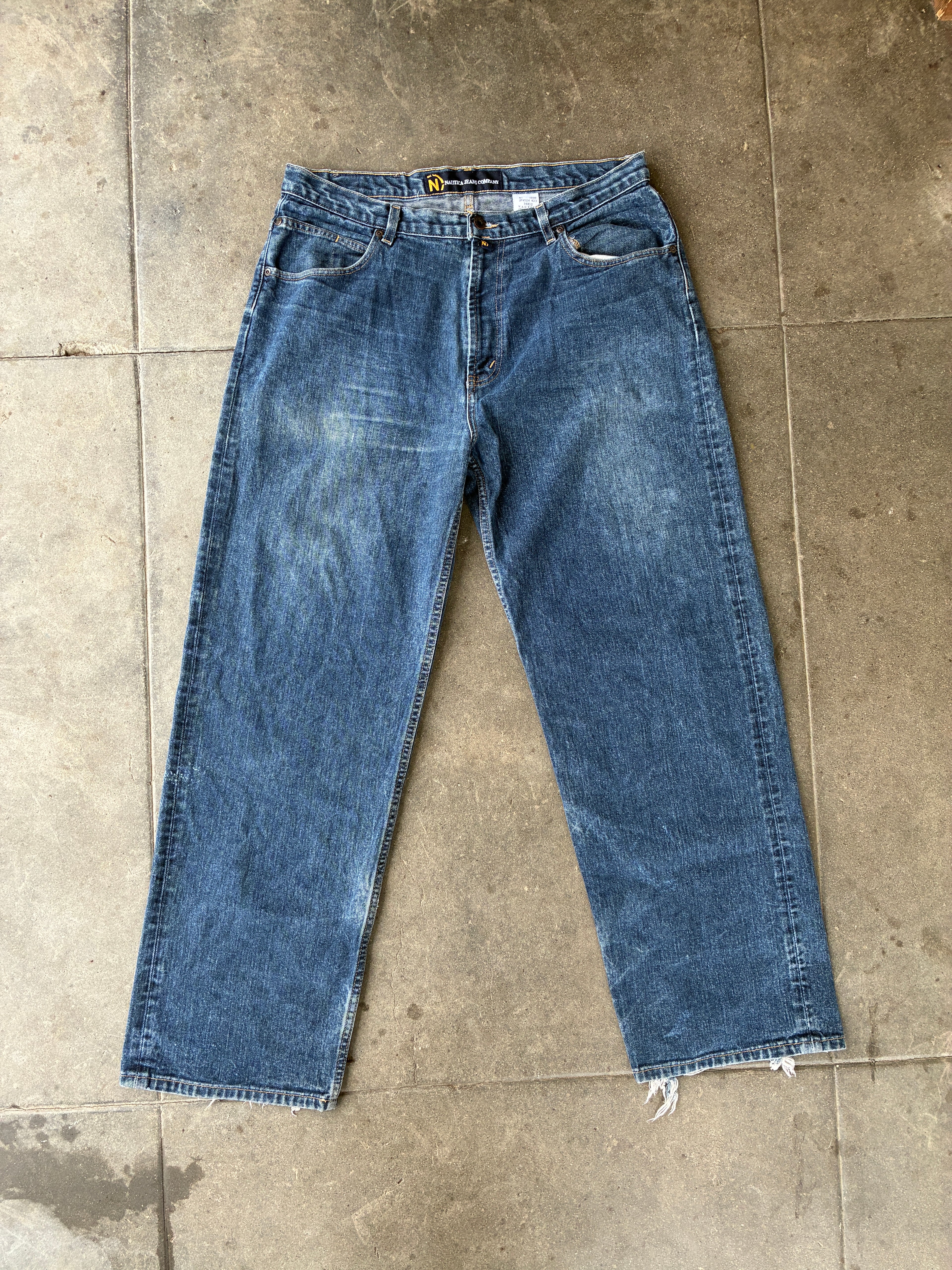 ‘00s Nautica Baggy Jeans - 36x32