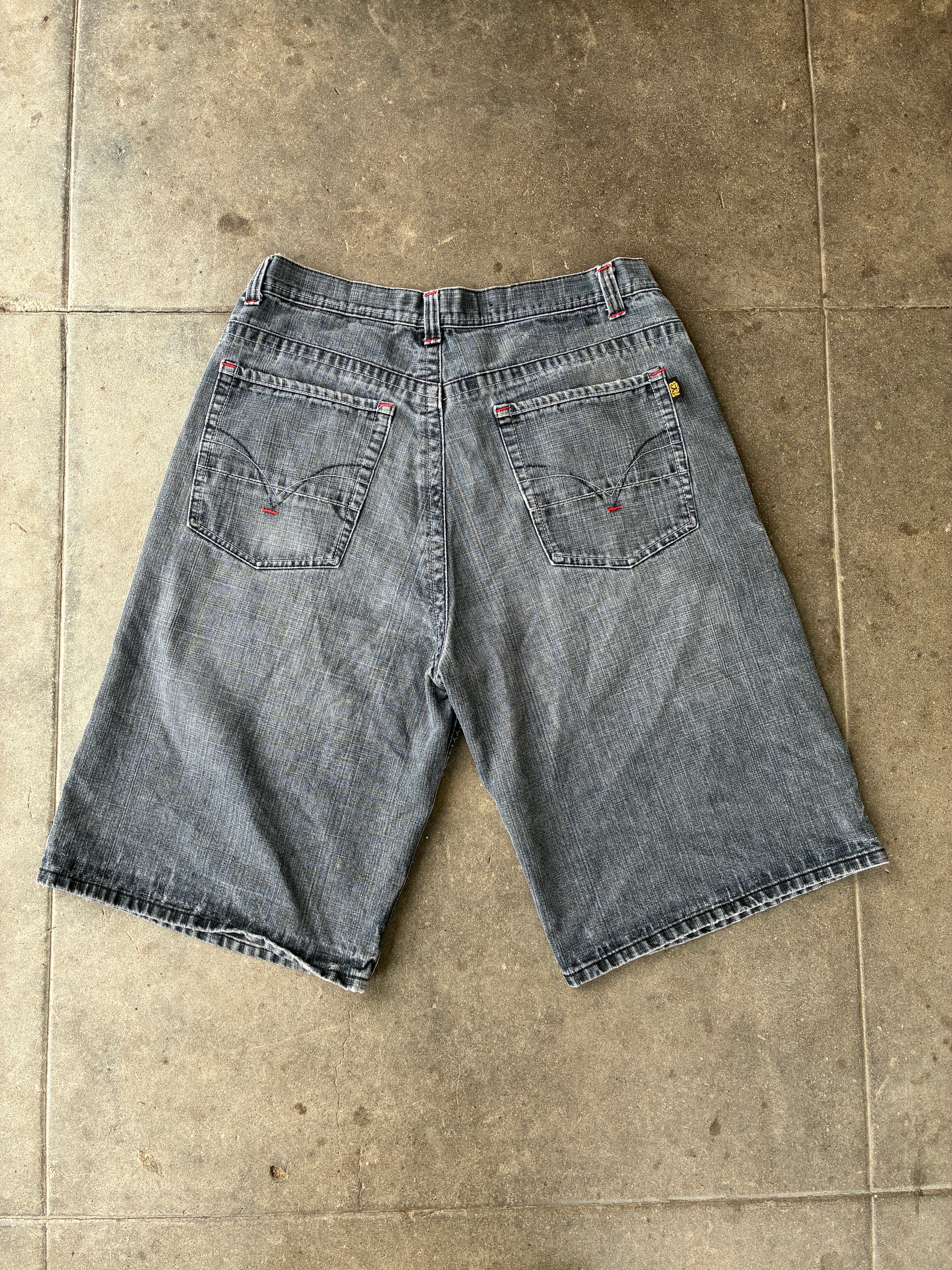 Y2K Royal Blue Baggy Jorts - 40