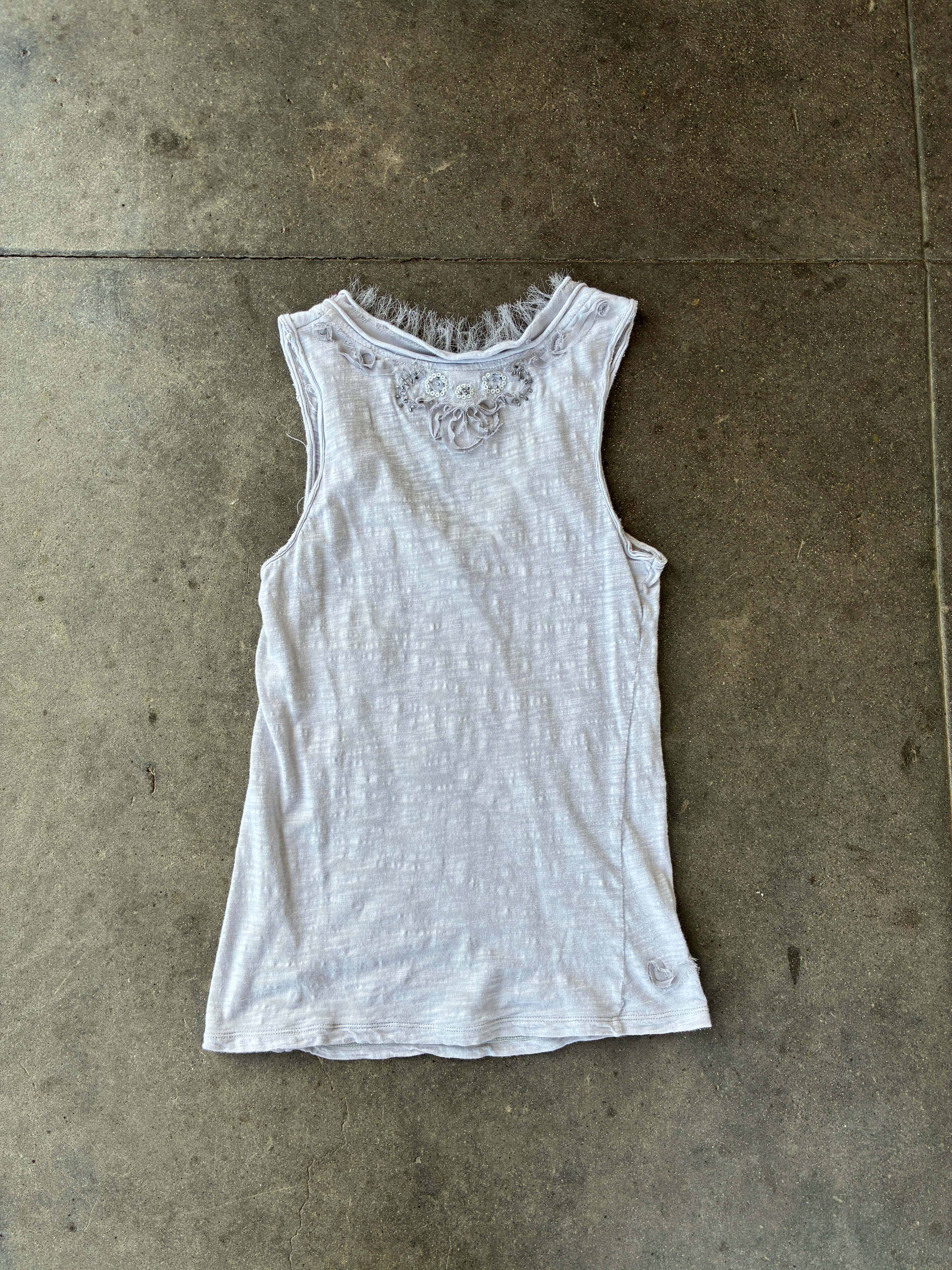 ‘00s Floral Tank Top - S