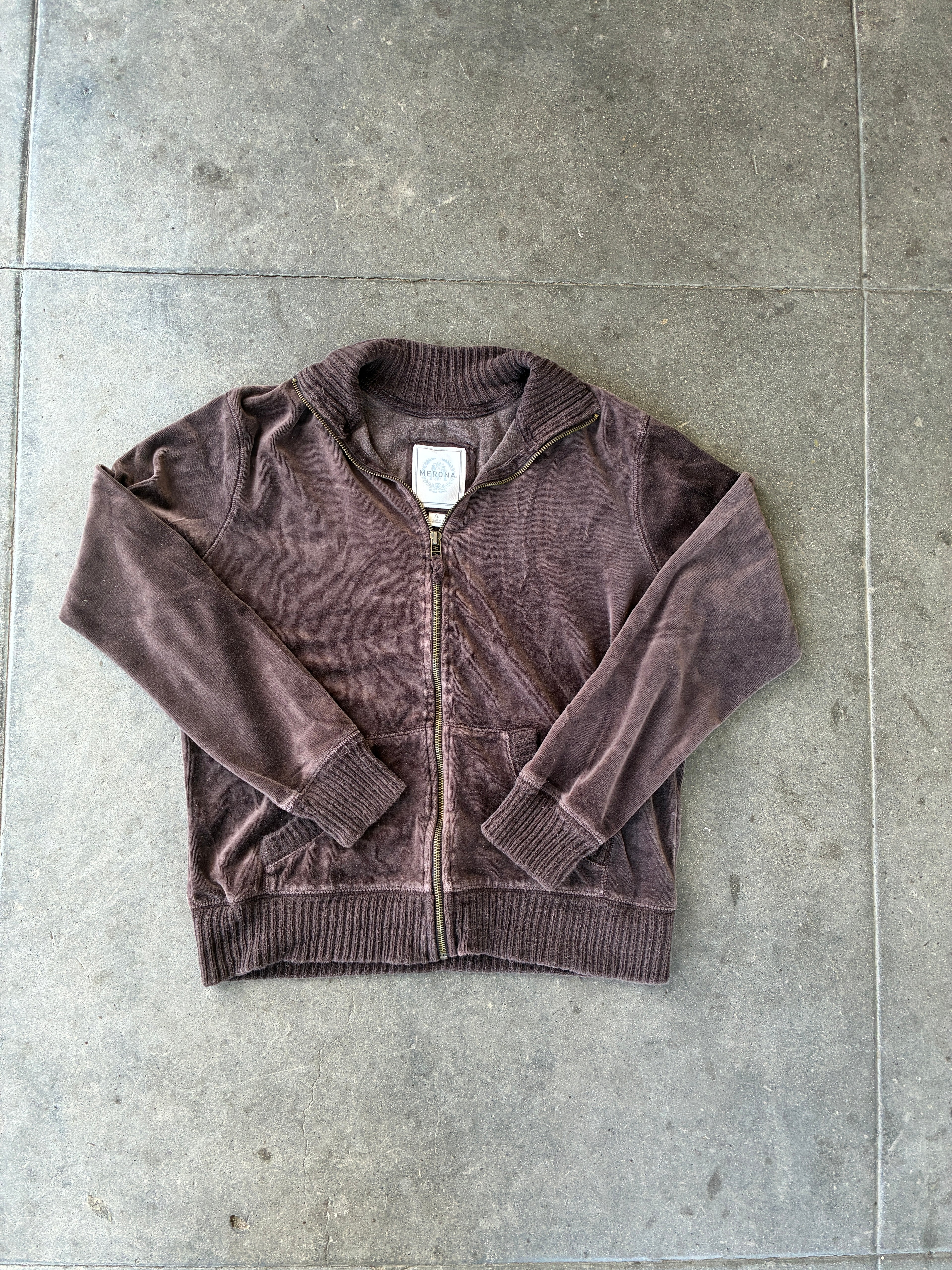 ‘00s Zip-Up Sweater - XL