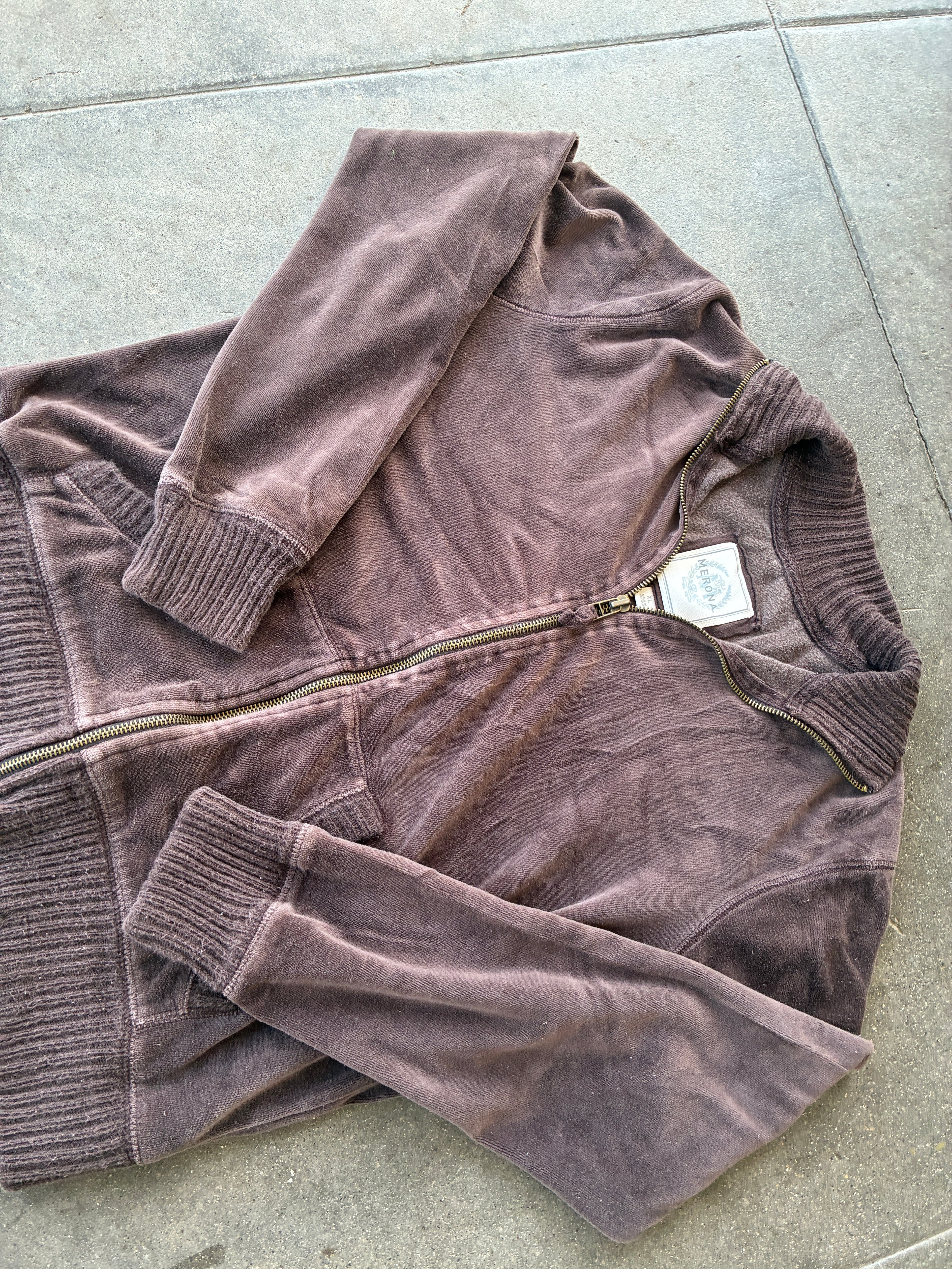 ‘00s Zip-Up Sweater - XL