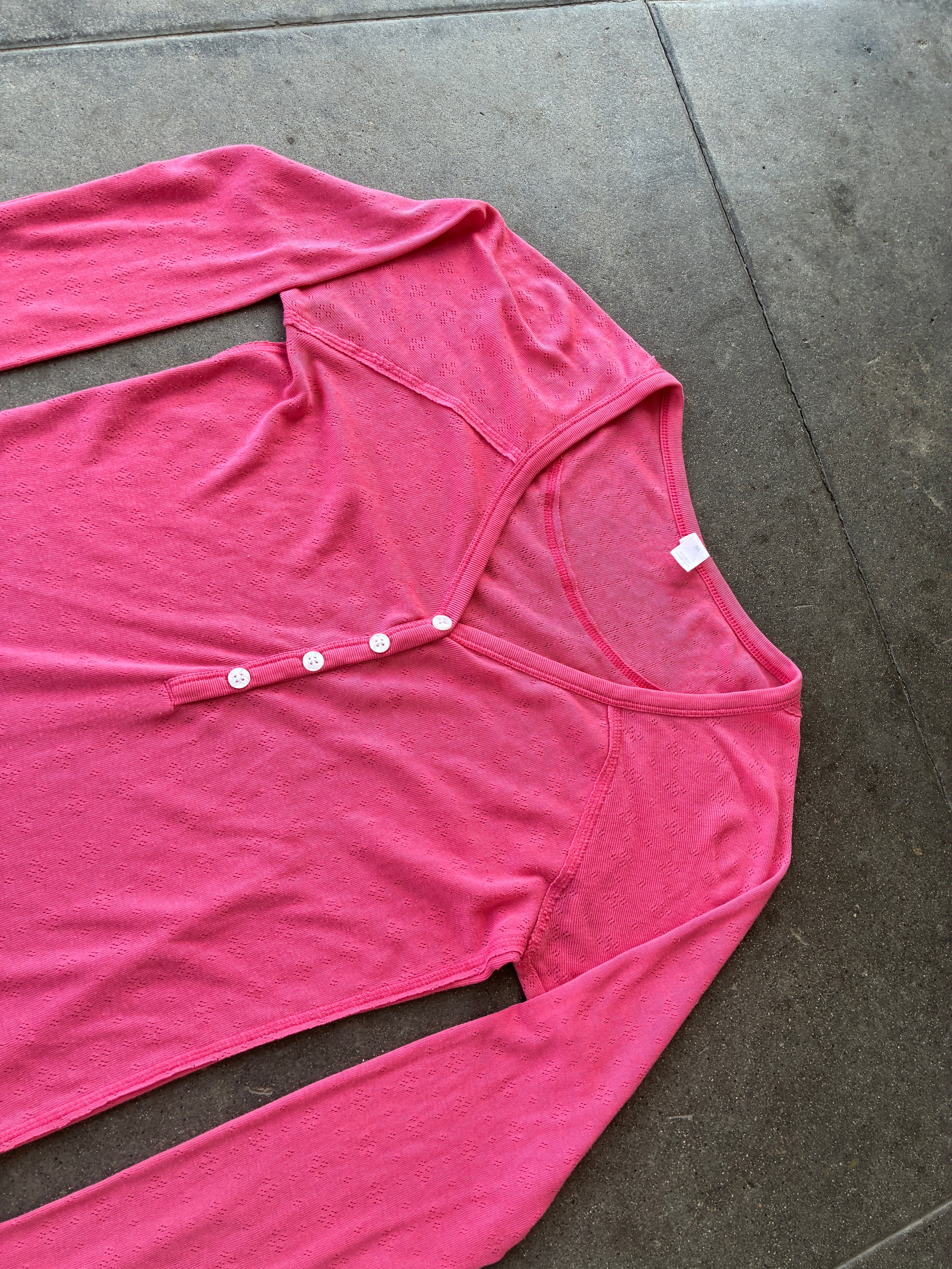 ‘00s Button-Up Top - M