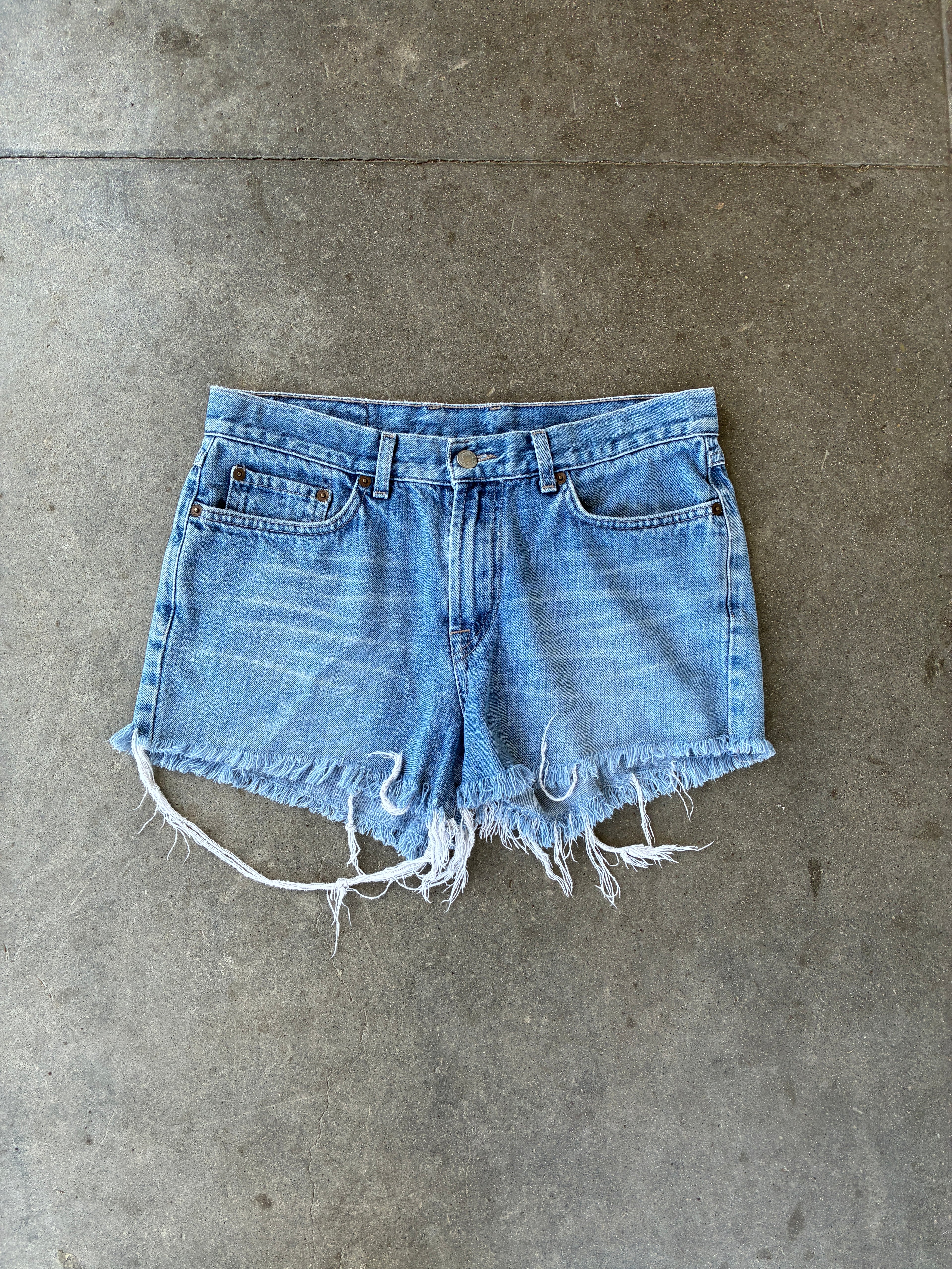 ‘00s Lucky Brand Denim Shorts - 12
