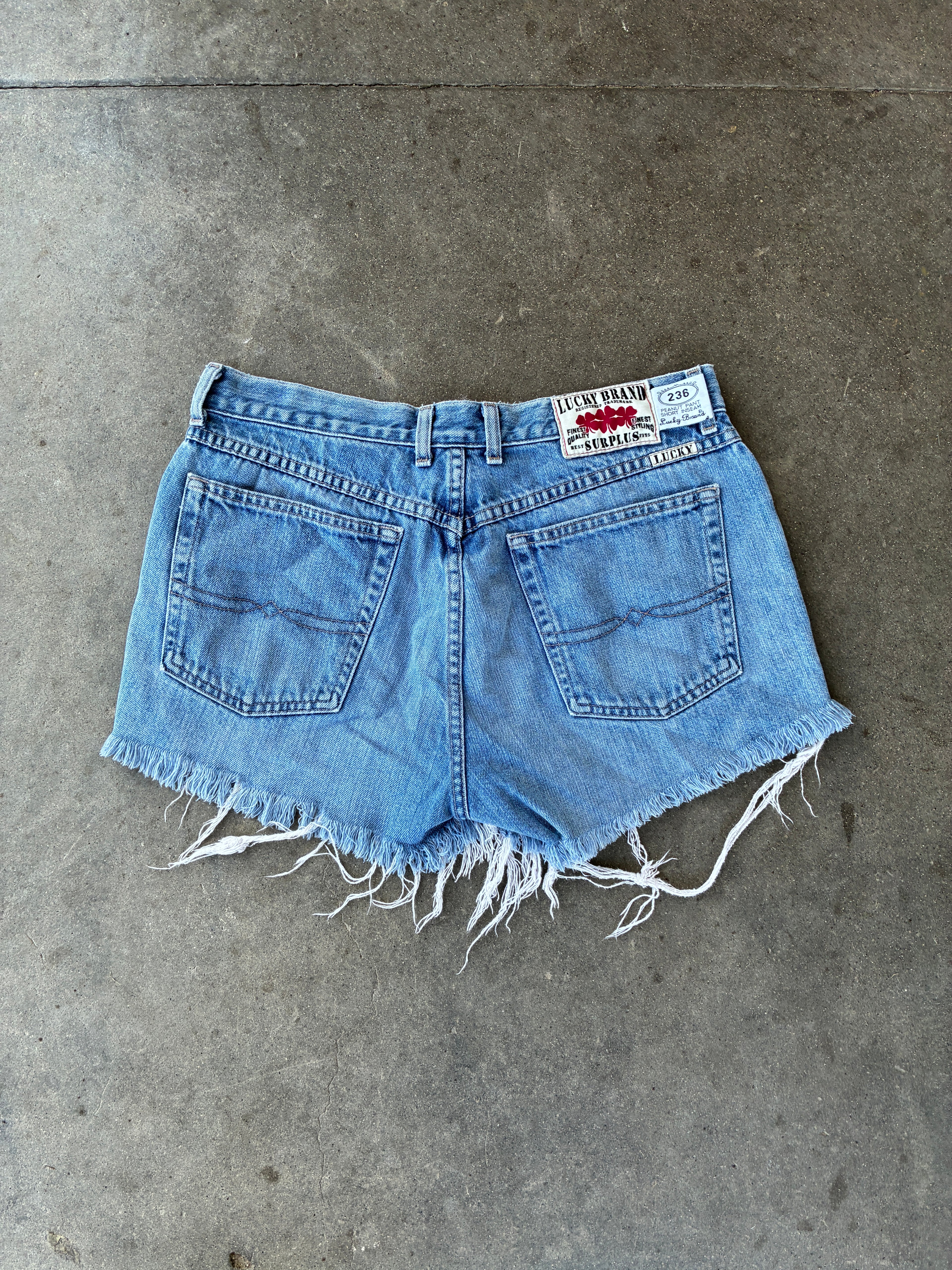 ‘00s Lucky Brand Denim Shorts - 12